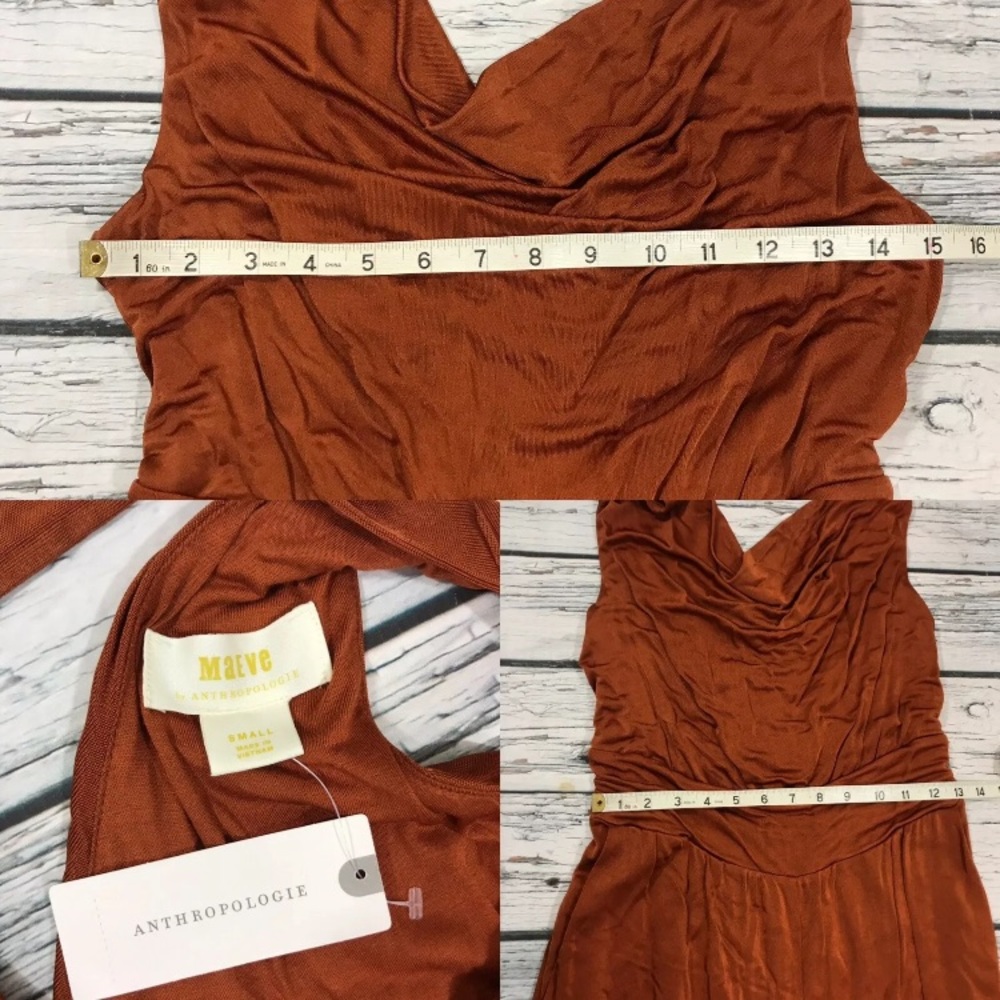 NWT Anthropologie Enchantment Jumpsuit Sleeveless - Picture 7 of 8